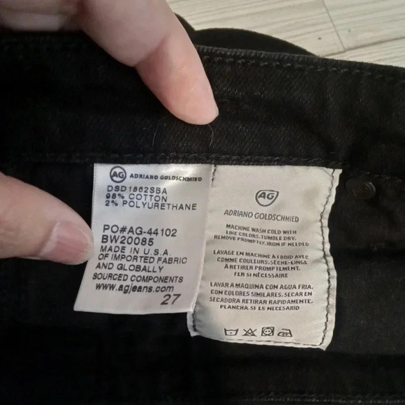 Adriano Goldschmied prima crop intertwined women's jeans size 27 - Picture 6 of 7